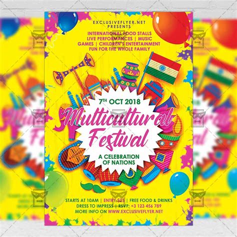 Multicultural Flyer Template